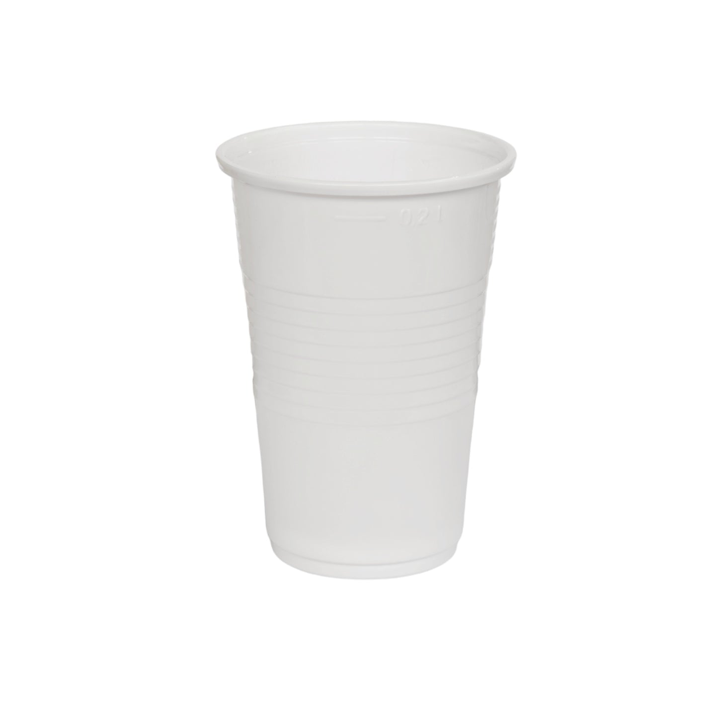 Einweg-Wassergläser aus Plastik × 100 Stück (Trinkbecher)