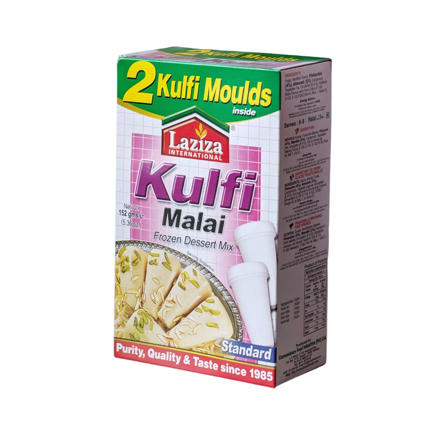 Laziza Kulfi Malai Standard 152g