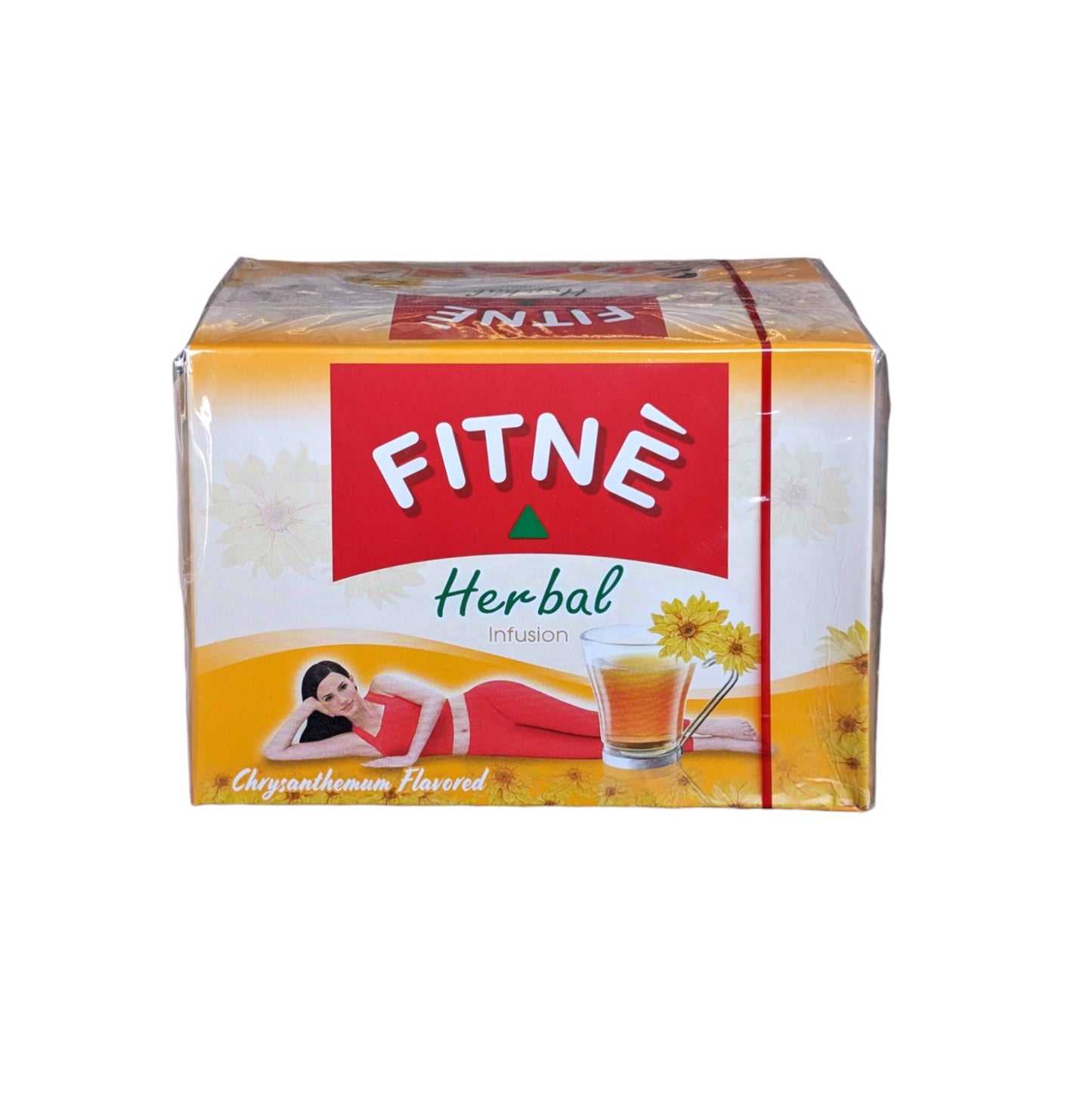 Fitne Kräutertee mit Chrysanthemengeschmack 15×3,75g Beutel