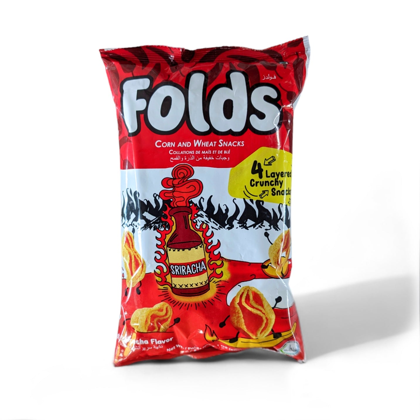 Kolson Folds Sriracha Snacks 60g