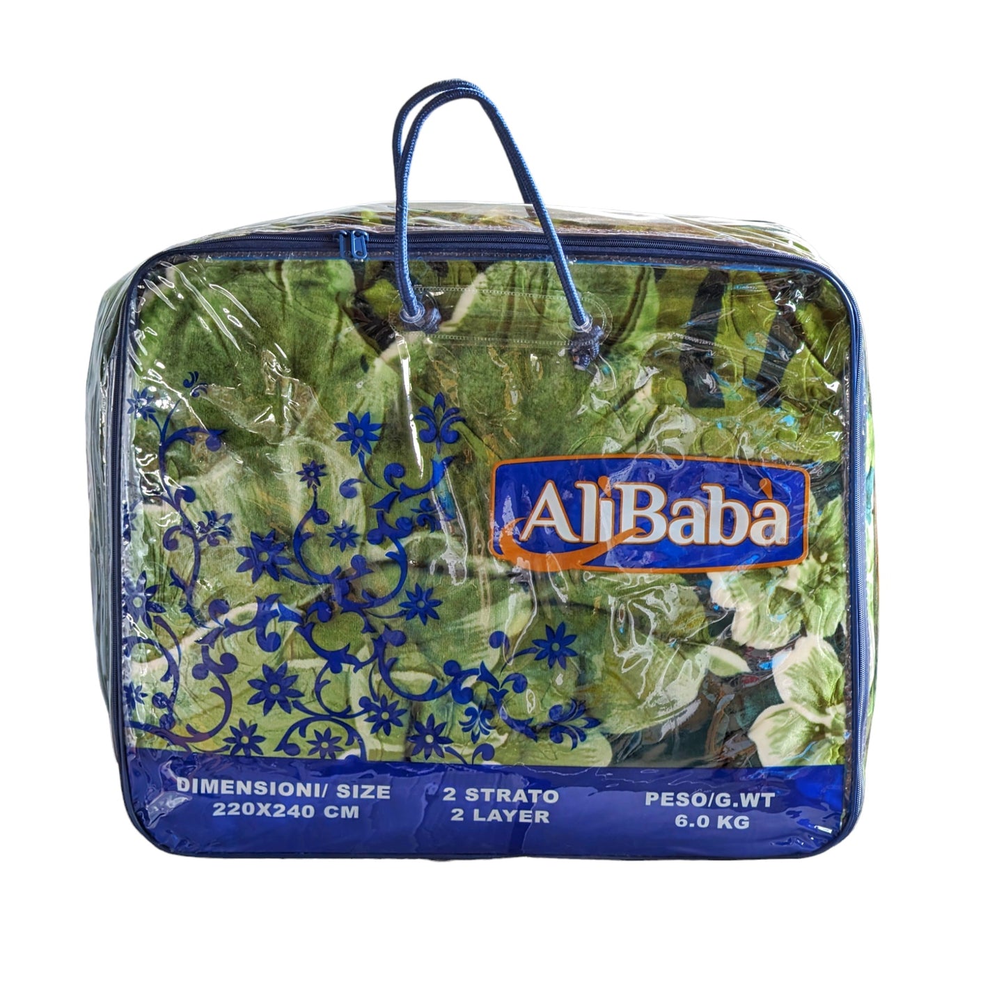 Alibaba Decke 220x240cm 2 Lagen 6kg