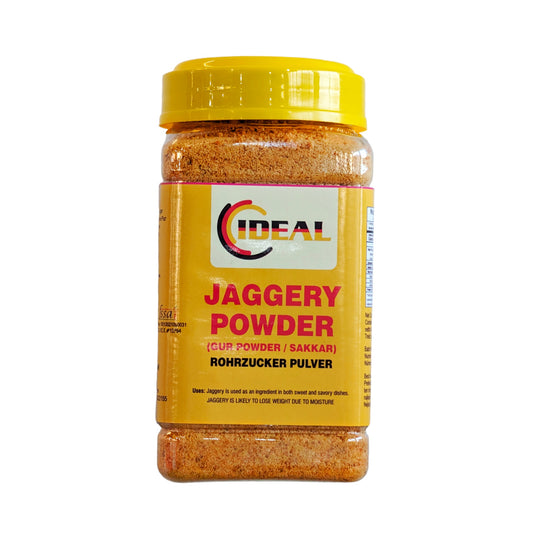 Ideales Jaggery-Pulverglas (Desi Shakkar), 500 g