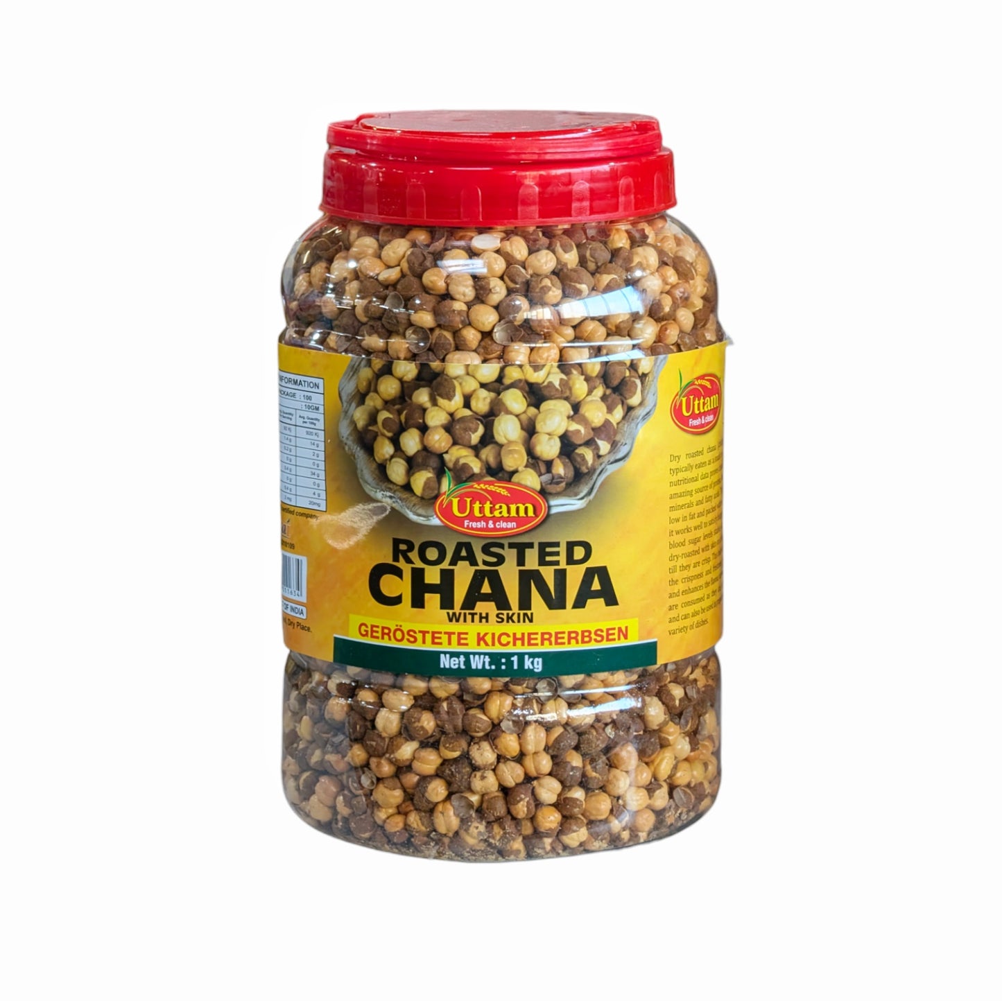 Uttam Roasted Chana Jar 1 Kg