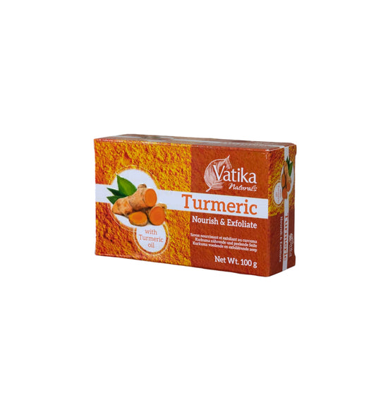 Vatika Kurkuma Pflege- und Peelingseife 100g