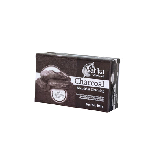 Vatika Charcoal Pflege- und Reinigungsseife 100g