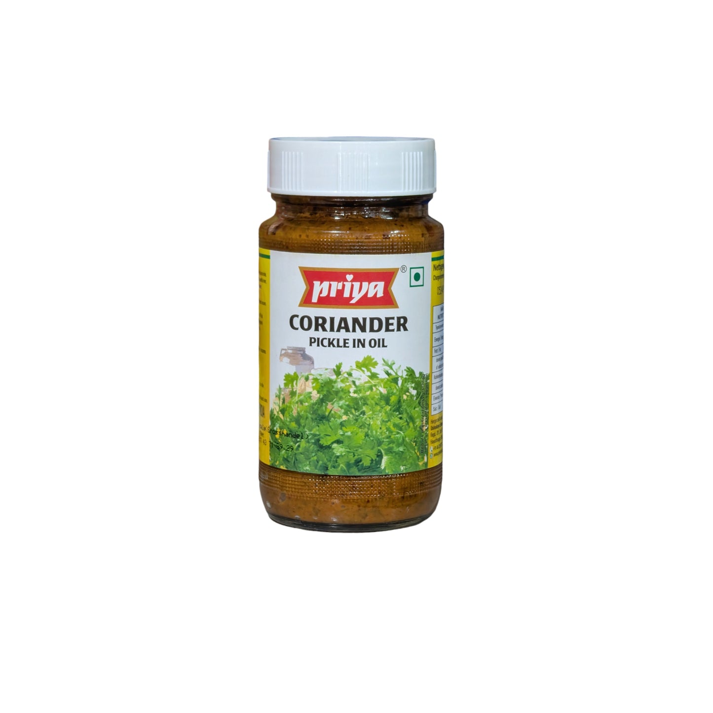 Priya Koriander Pickle 300g