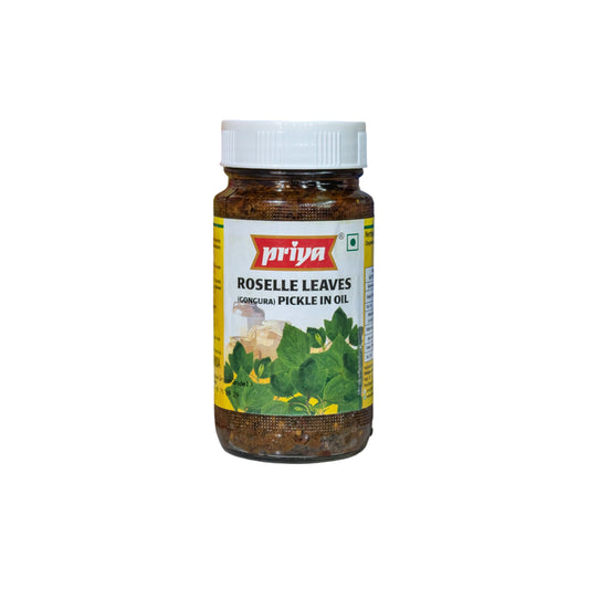 Eingelegte Priya-Roselle-Blätter (Gongura) 300 g