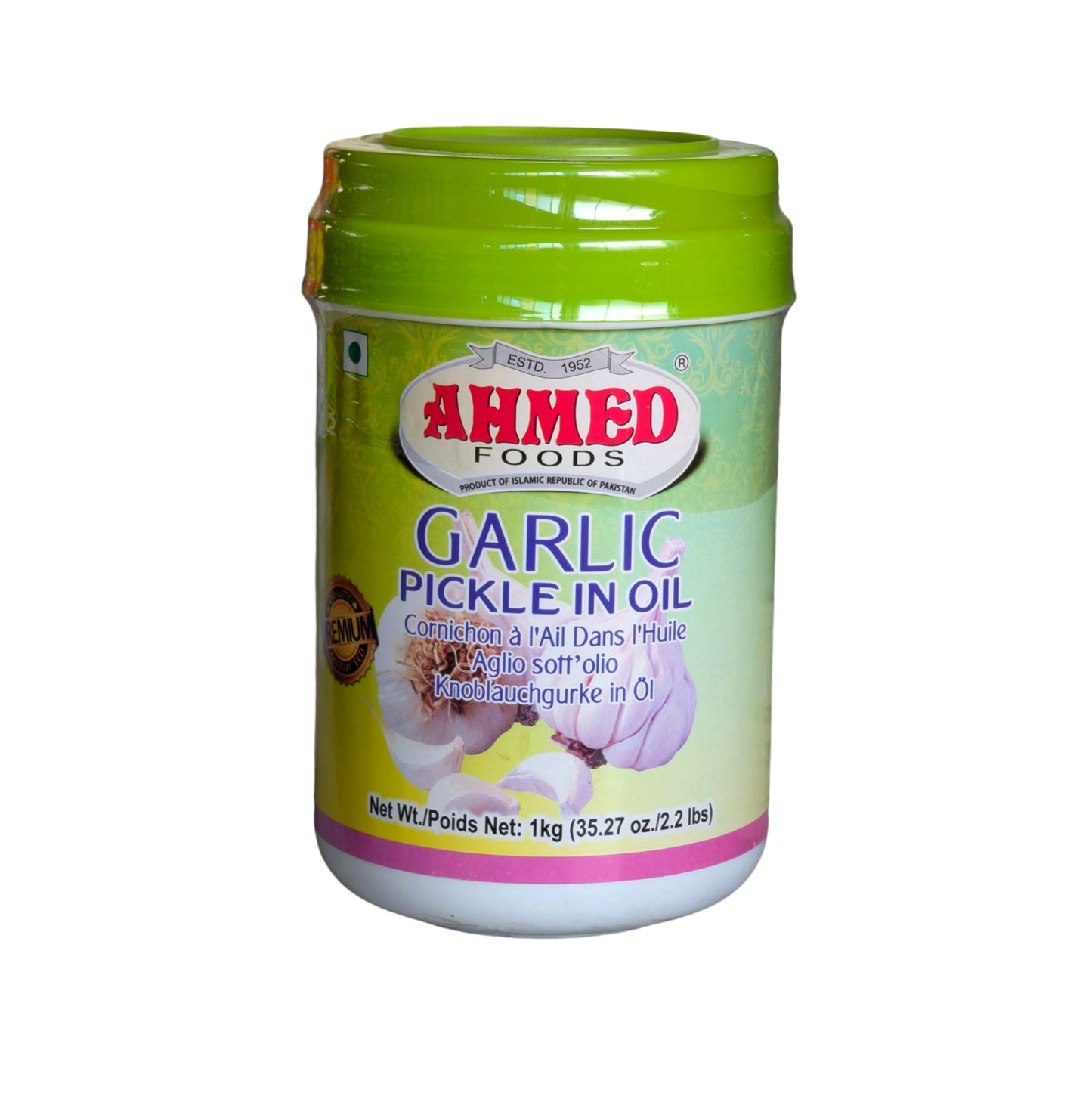 Ahmed Knoblauch-Pickle in Öl 1kg