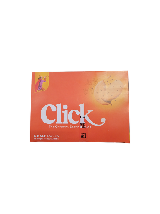 EBM Click Zeera Biscuit 6 Half Rolls 335.2g