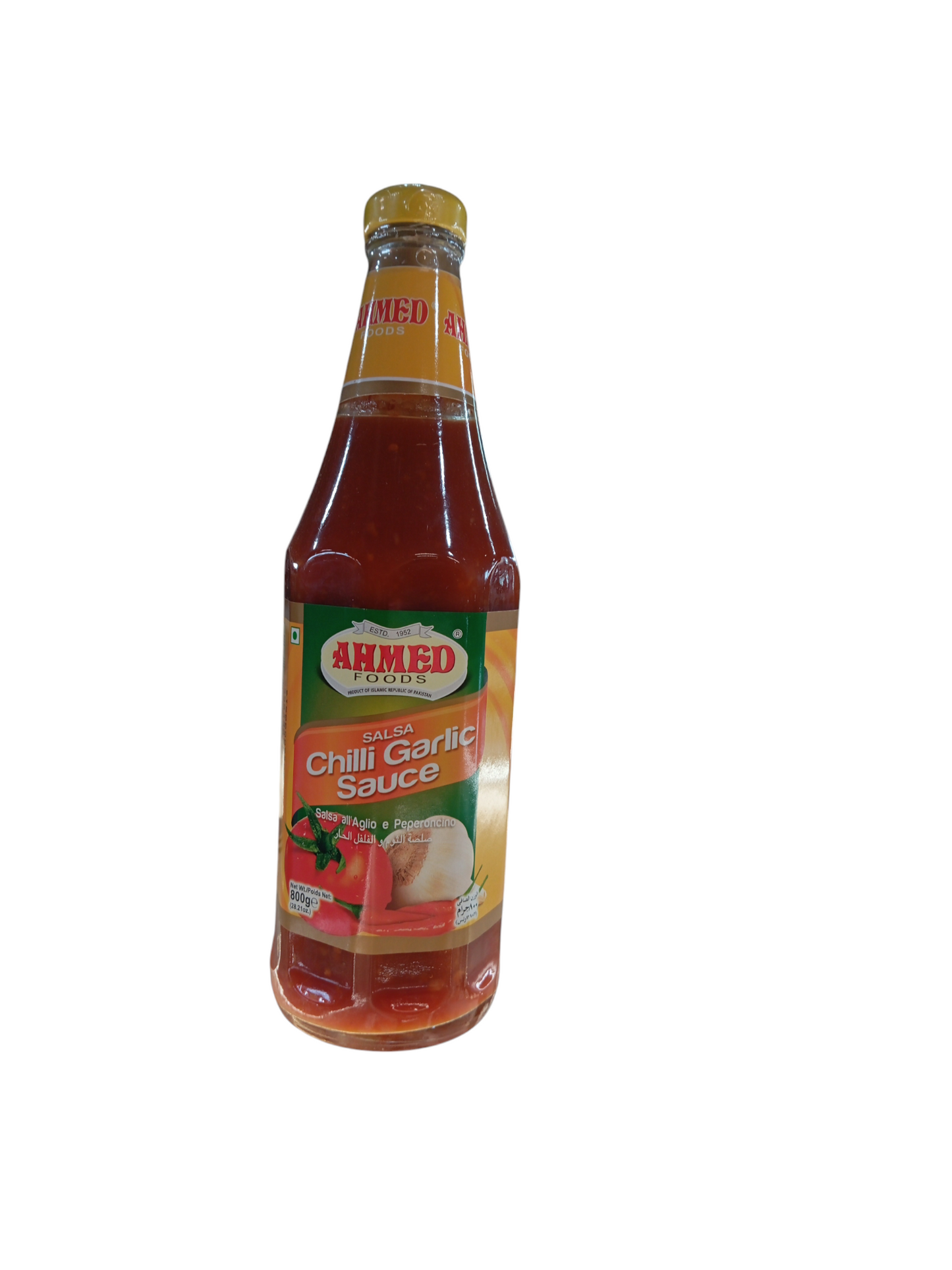 Ahmed salsa chilli garlic sauce 800g