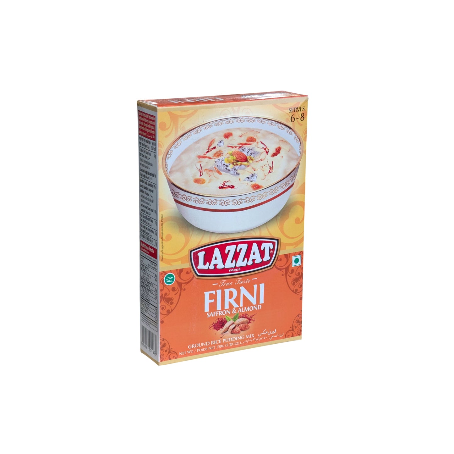 Lazzat Firni Safran &amp; Mandel 150g