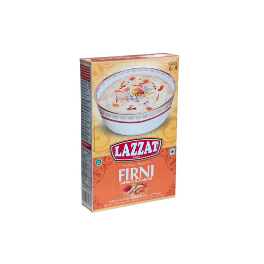 Lazzat Firni Saffron & Almond 150g