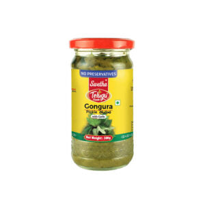 Telugu Gongura Gurke mit Knoblauch 300g