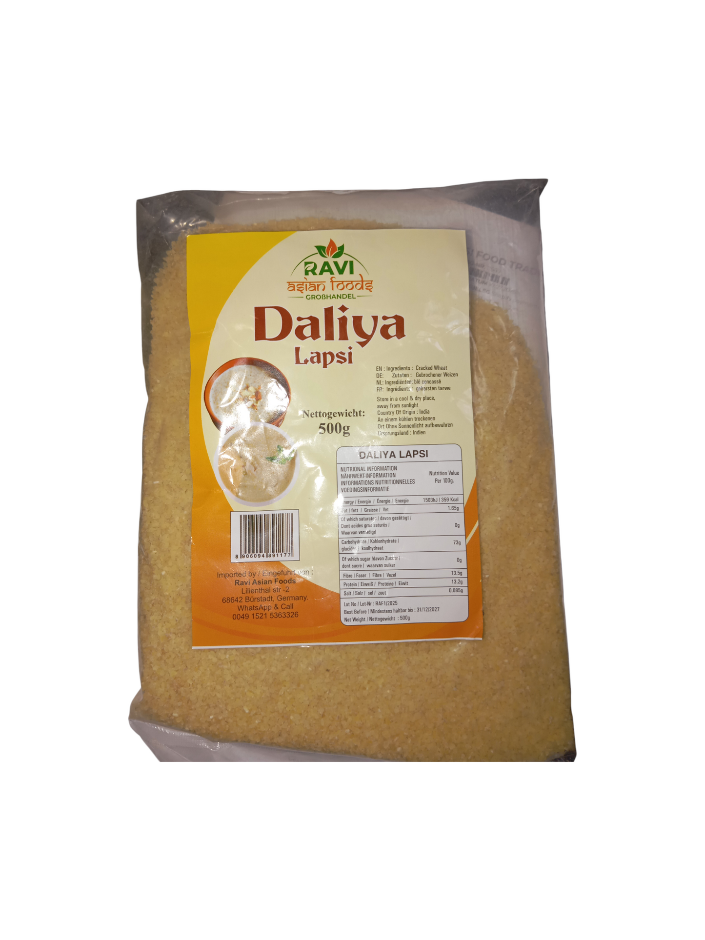 Ravi Daliya Lapsi 500g