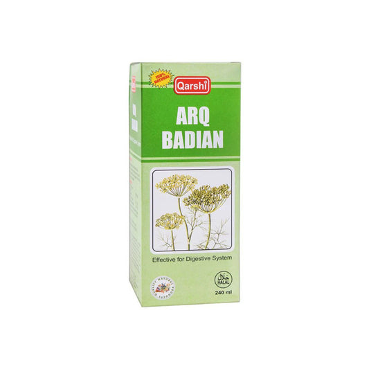 Qarshi Arq Badian  (Fennel  Water) Herbal 240ml