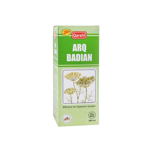 Qarshi Arq Badian  (Fennel  Water) Herbal 240ml