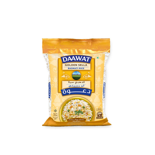 Daawat Golden Sella Easy Cook Basmati Rice 20kg