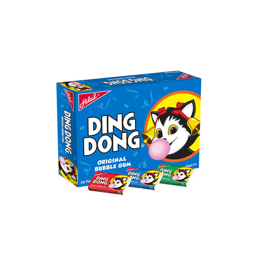Ding Dong Original Bubble Gum 36 pic