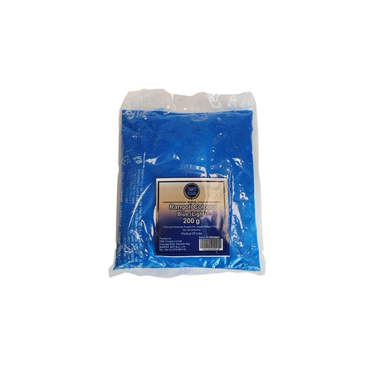 Heera Rangoli Colour Blue Light 200g