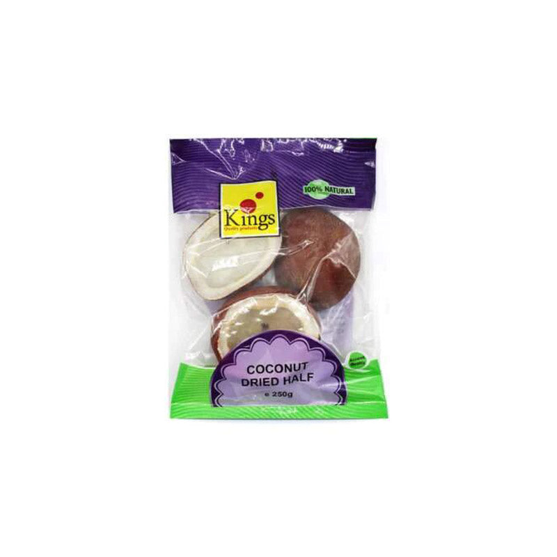 Kings Dried Coconut Halves 250g