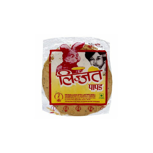 Lijjat Schwarzer Pfeffer Udad Papad 200g