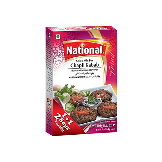 National Chapli Kabab Masala 2 bags 144g