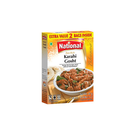 National Karahi Gosht 2 Bags Inside
