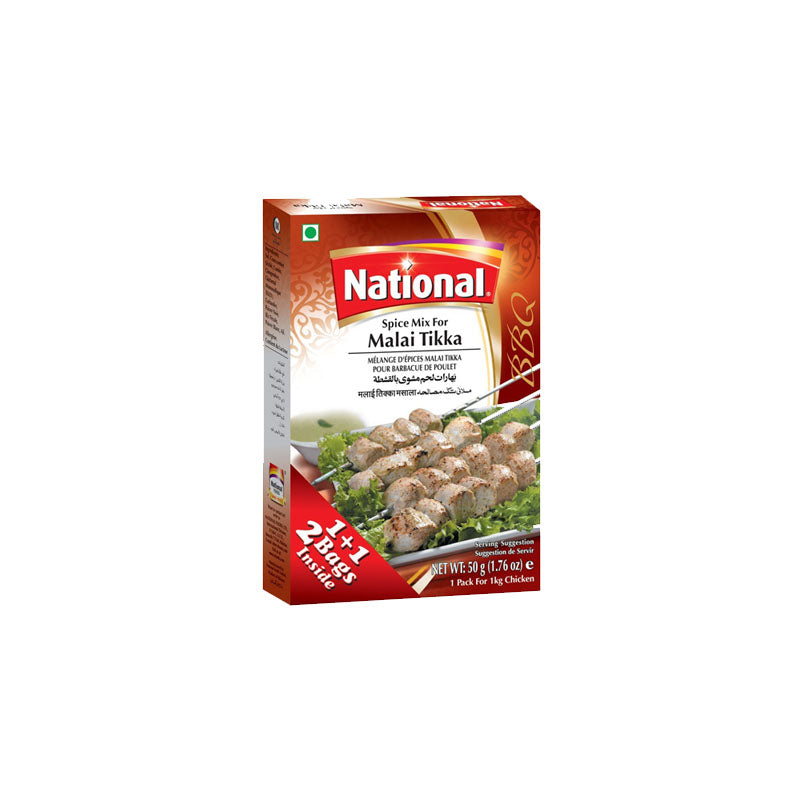 National Malai Tikka 2 Bags Inside