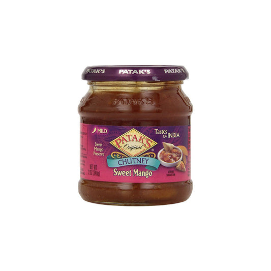 Pataks süßes Mango-Chutney 340g