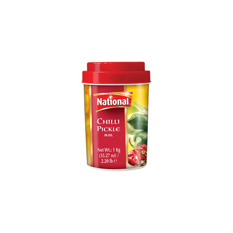 Nationales grünes Chili-Pickle 1kg